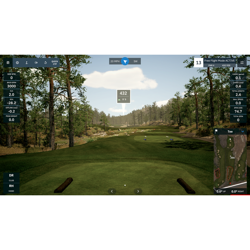 GSPro Årslicens - Golfsimulator Mjukvara | Swingscape