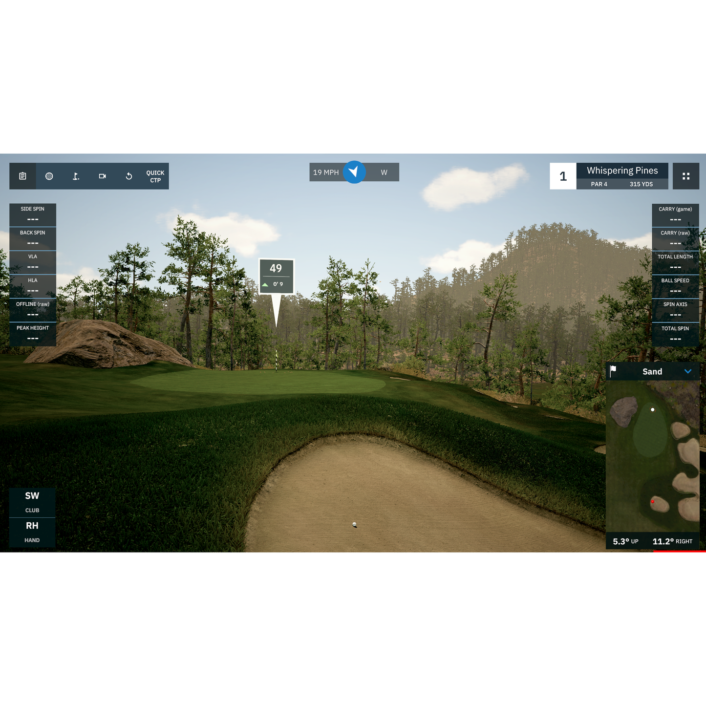 GSPro Årslicens - Golfsimulator Mjukvara | Swingscape